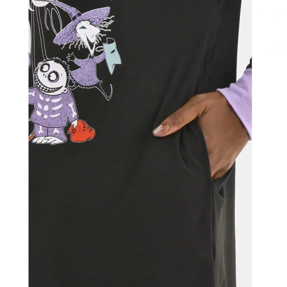 Disney's Nightmare Before Christmas Sleepshirt Pajama Super Soft 2-Pack Size L - Picture 7 of 10